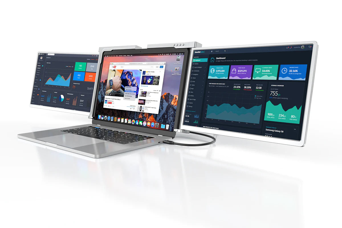 High-Performance Displays: External Monitors for Ultra-Thin Laptops ...
